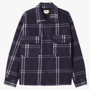 Obey Entrada Plaid Flannel Shirt Jacket